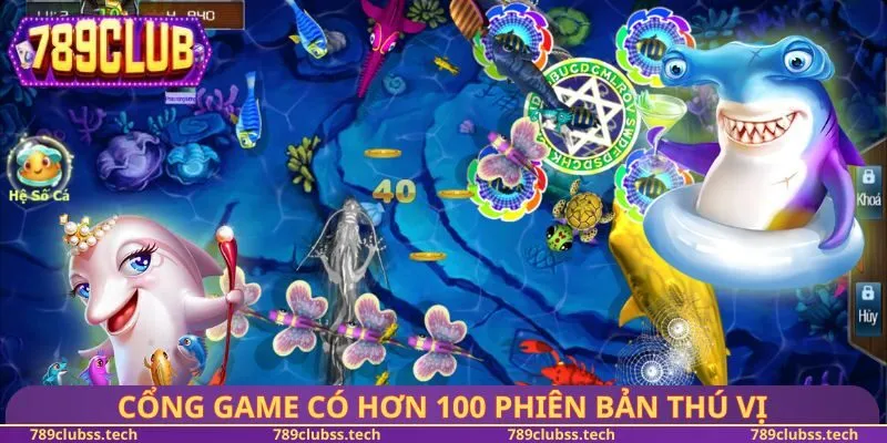 Cổng game có hơn 100 phiên bản thú vị