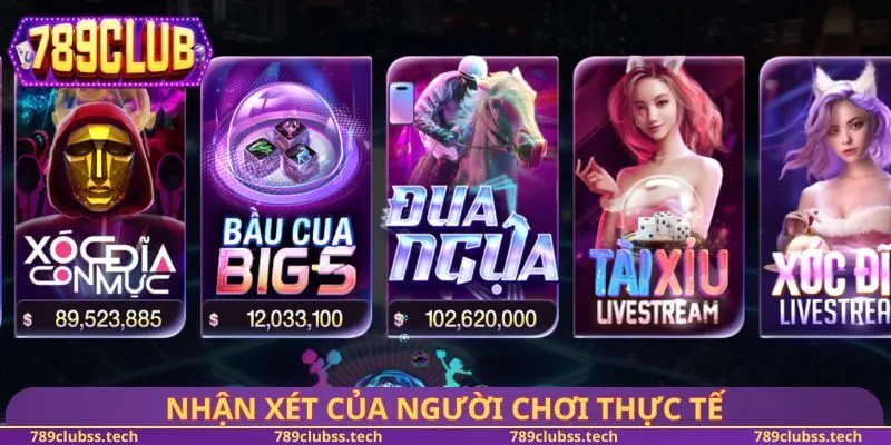 Nhận xét của người chơi thực tế