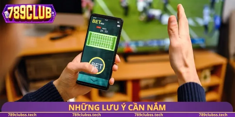 Những lưu ý cần nắm
