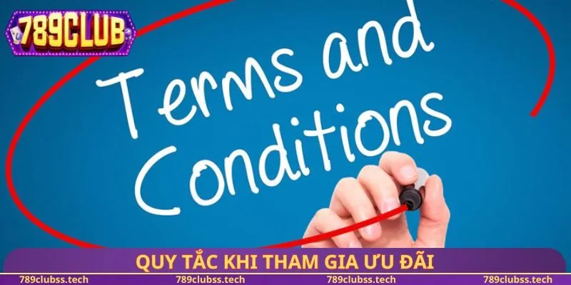 Quy tắc khi tham gia ưu đãi