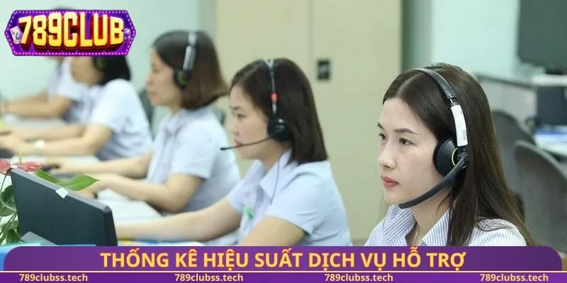 Thống kê hiệu suất dịch vụ hỗ trợ