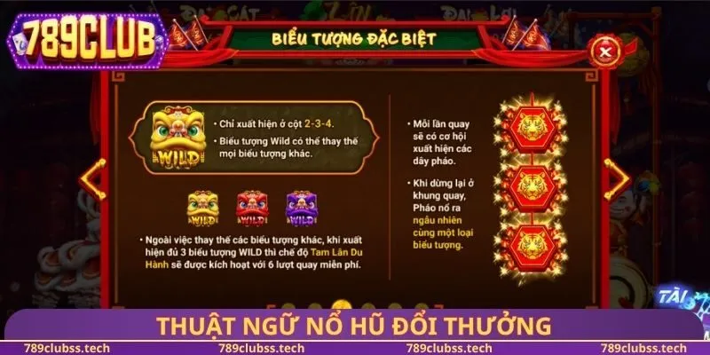 Thuật ngữ nổ hũ đổi thưởng